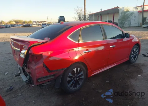 2016 Nissan Sentra Sr from USA, damaged, VIN 3N1AB7AP7GY289206